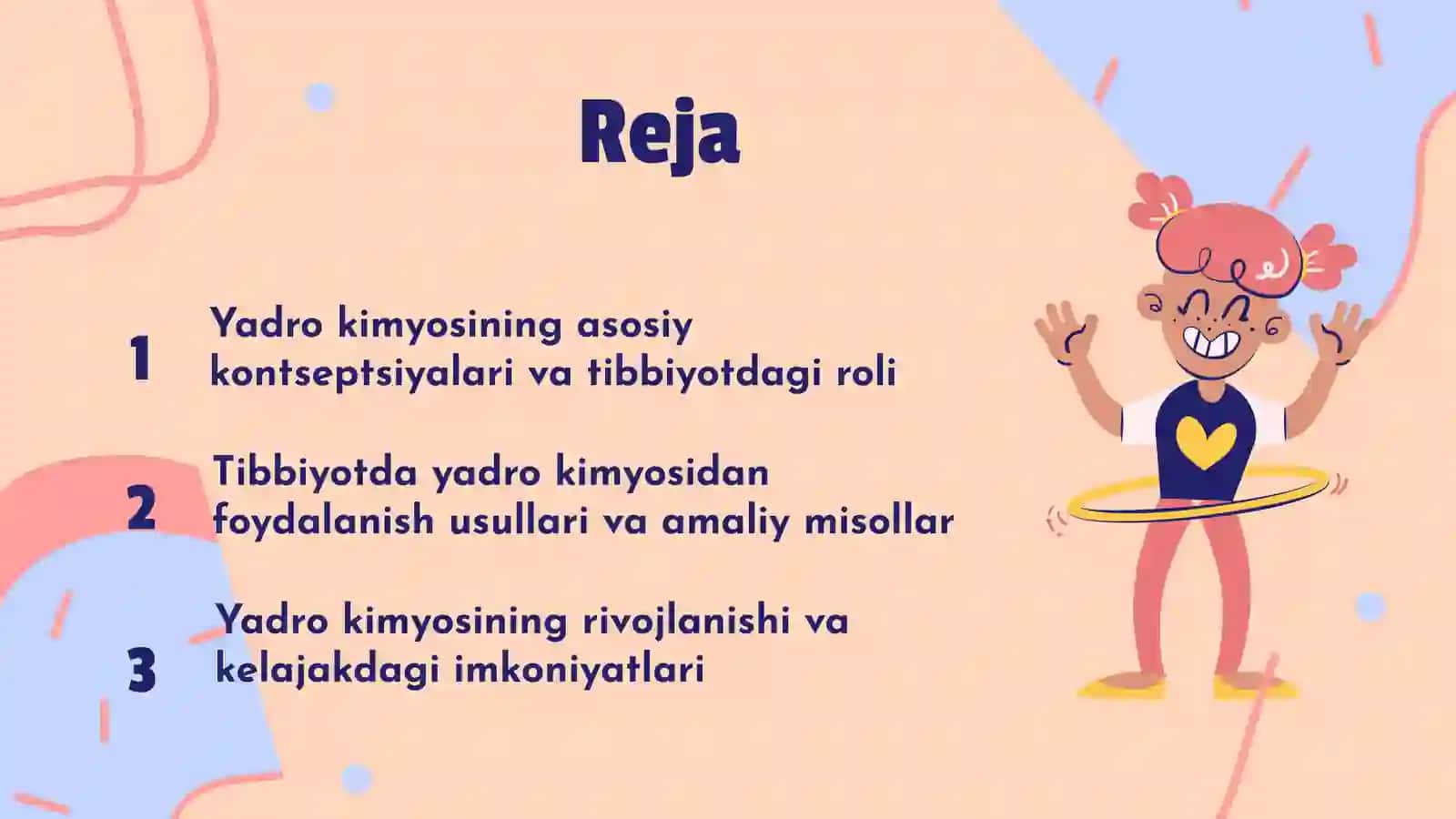 Yadro kimyosi tibbiyotdagi oʻrniga oid ilmiy ma'lumotlar 2