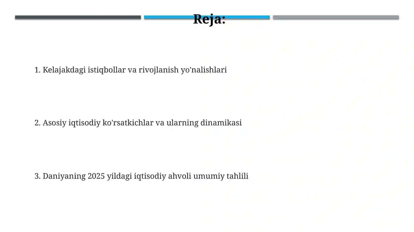 Daniya davlatining 2025-yildagi iqtisodiy holati 2