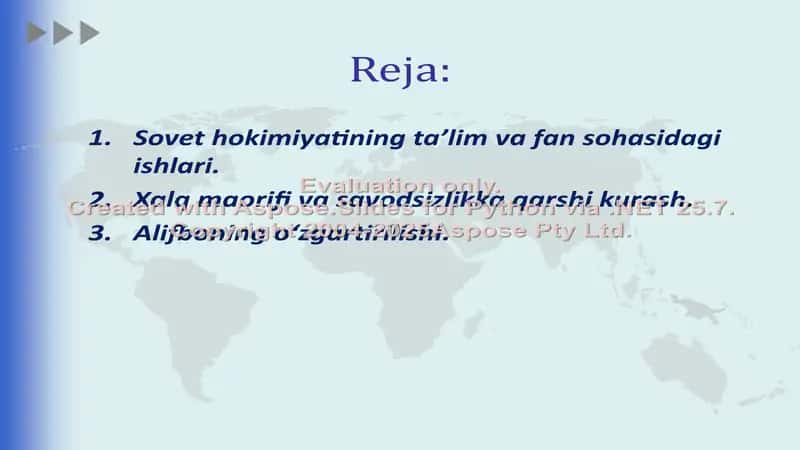 O‘zbekistonda sovet hokimiyati yuritgan madaniy siyosat 2