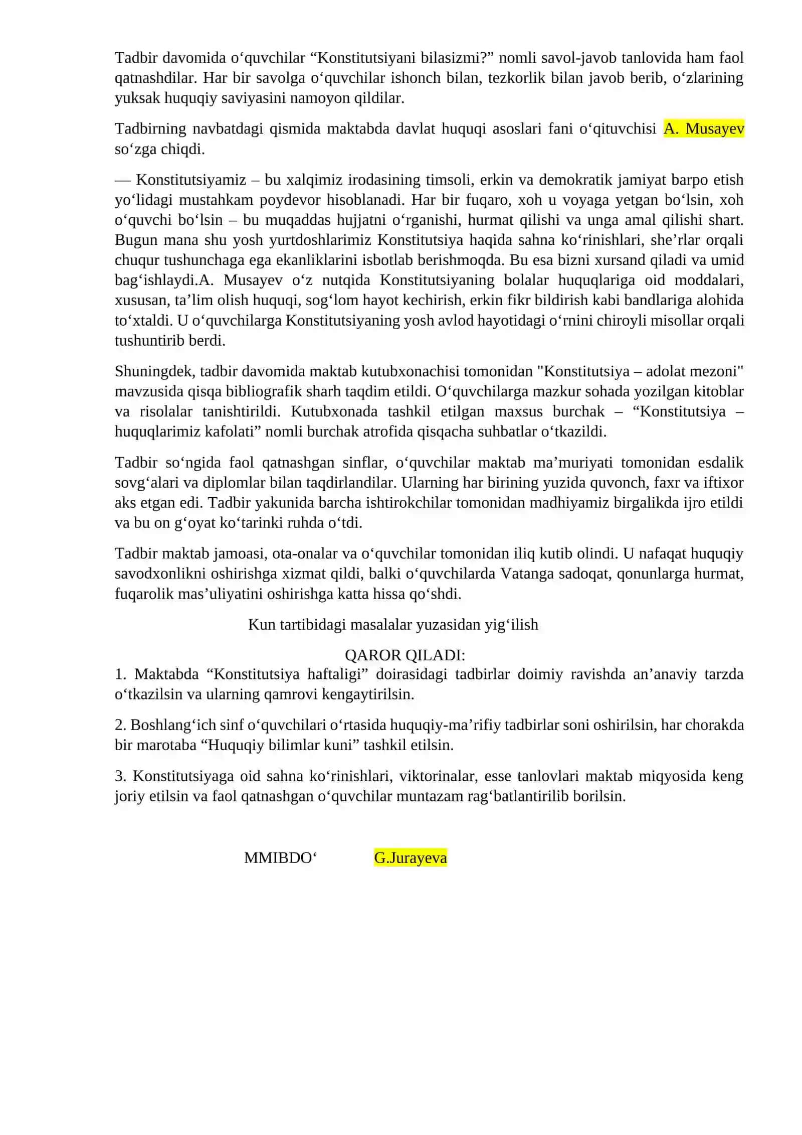 Konstitutsiya Haftaligi 2