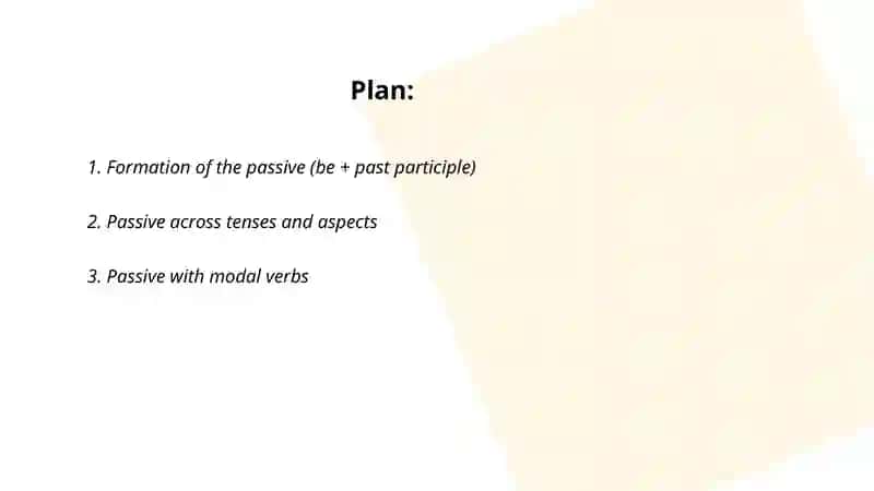 Passive voice 2