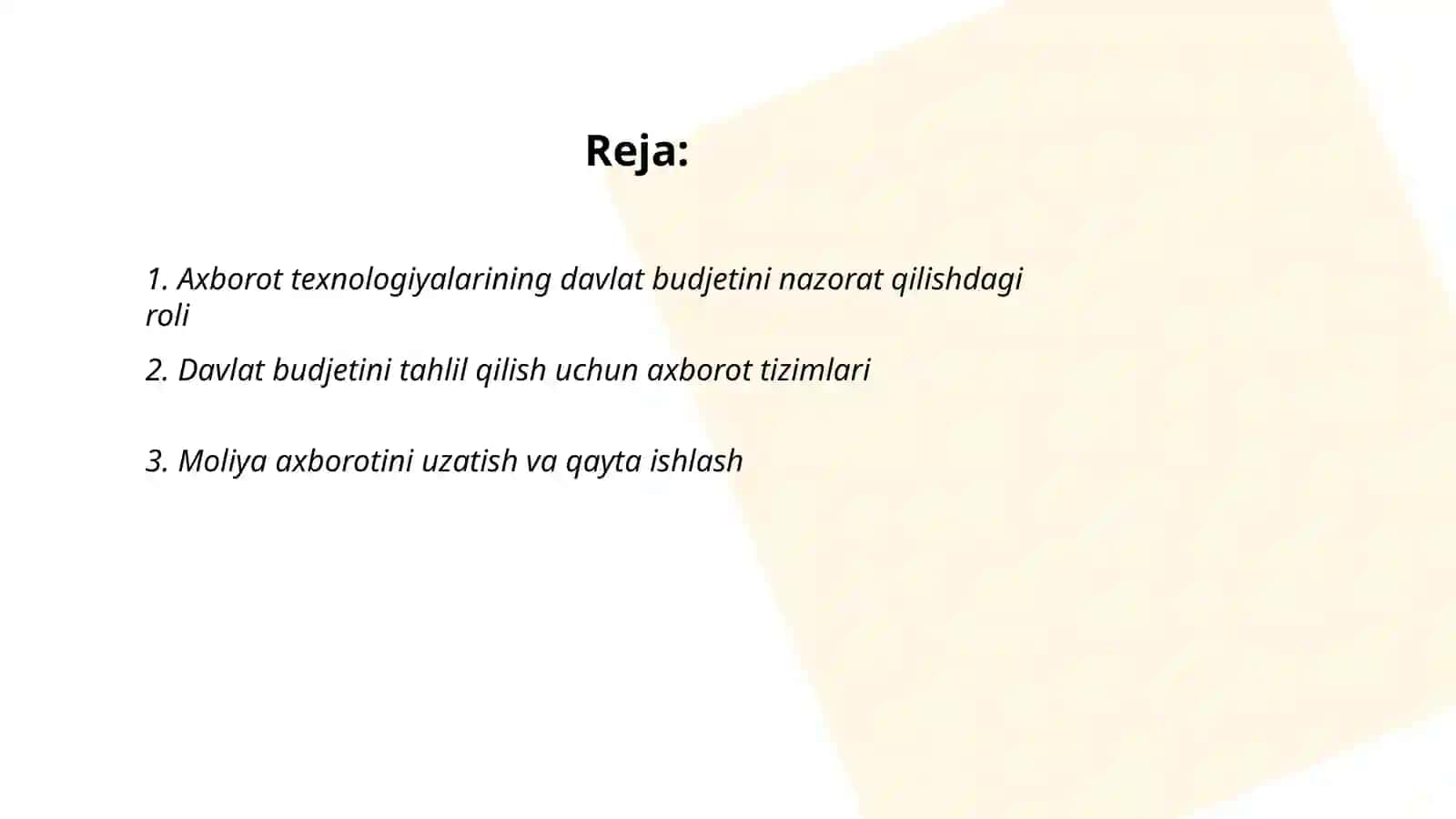 Axborot texnologiyalari orqali davlat budjetini nazorat qilish 2