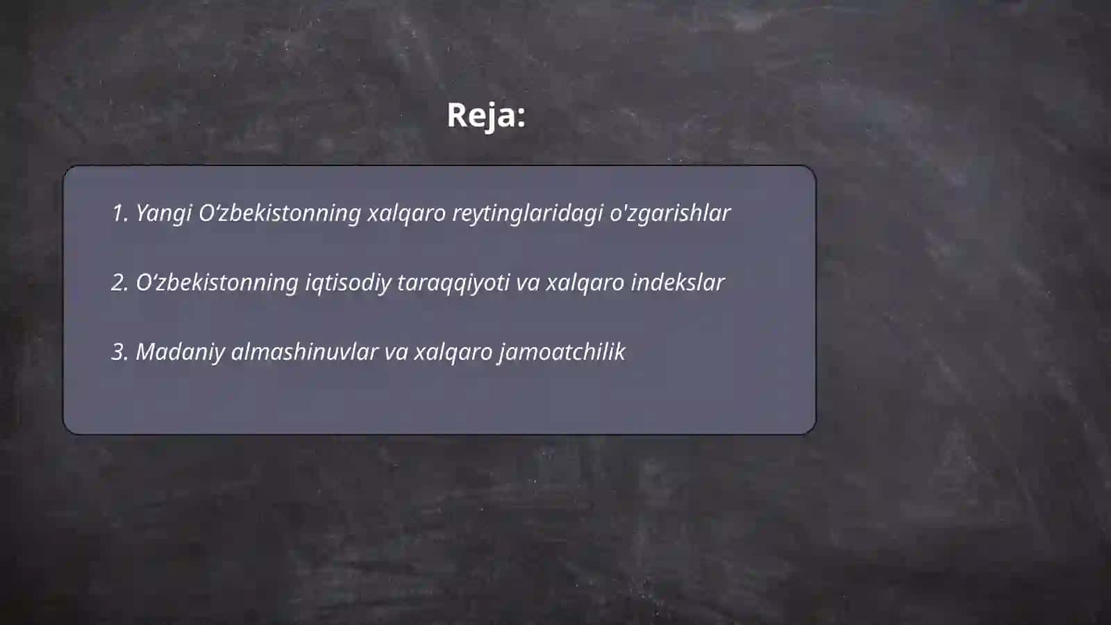 Yangi O‘zbekiston 2