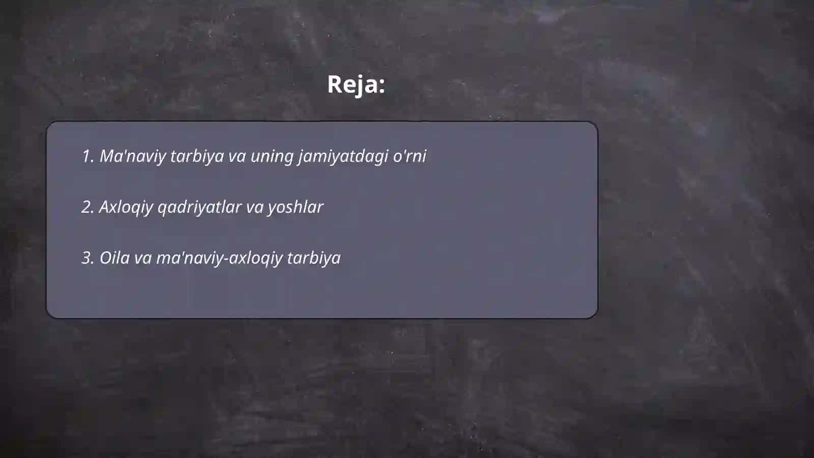 Ma'naviy-axloqiy tarbiya 2