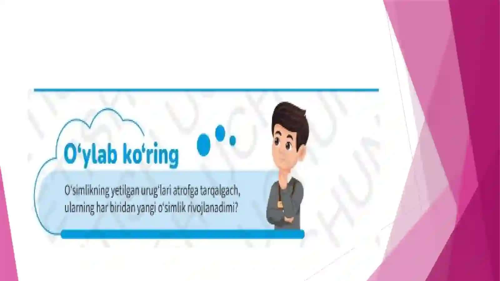 urugʻlarning unib chiqishi 2