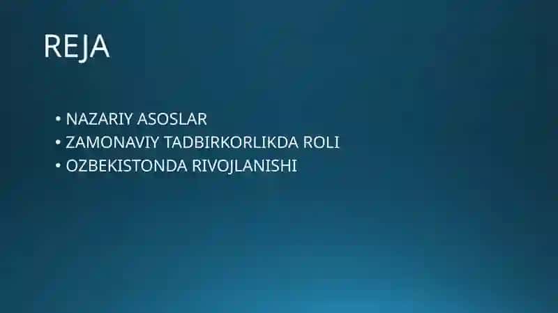 RAQAMLI PLATFORMALR VA ZAMONAVIY TADBIRKORLIKDA ULARNING ROLI 2