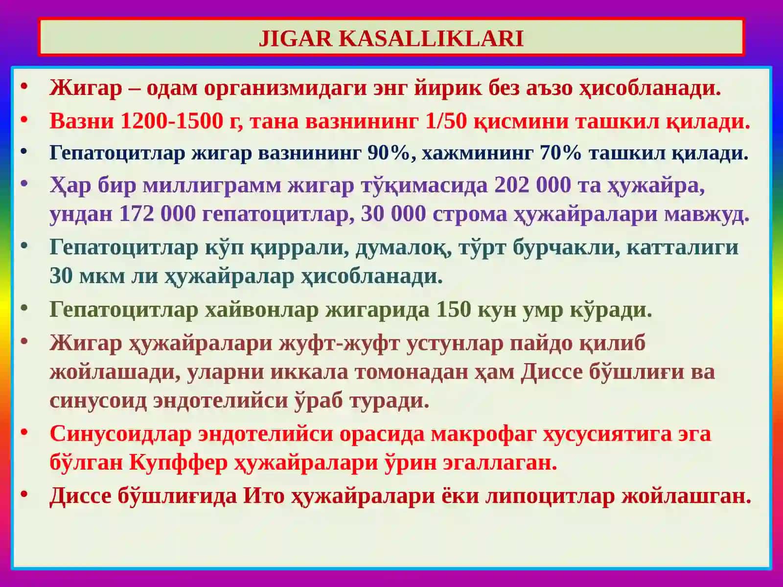 JIGAR KASALLIKLARI 2