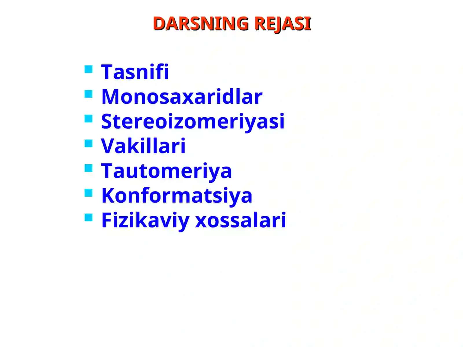 Monosaxaridlar 2