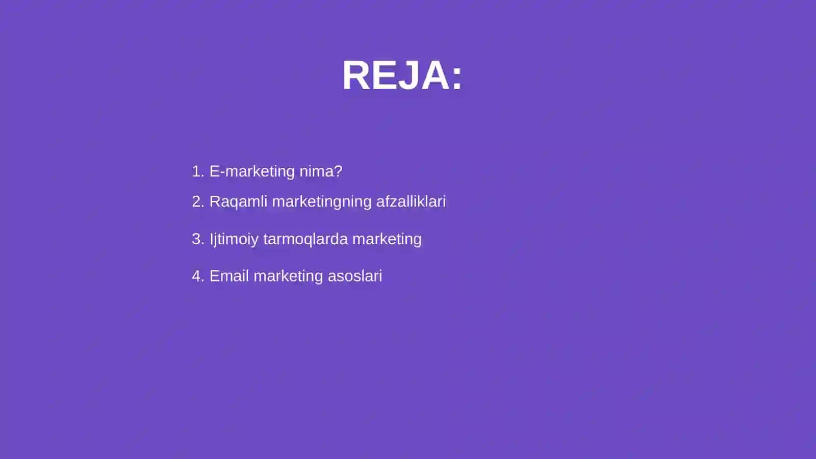 E-marketing 2