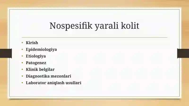 Nospetsifik yarali kolit 2
