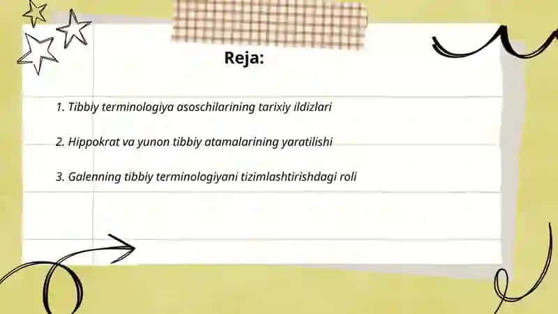 Tibbiy terminologiya asoschilari 2