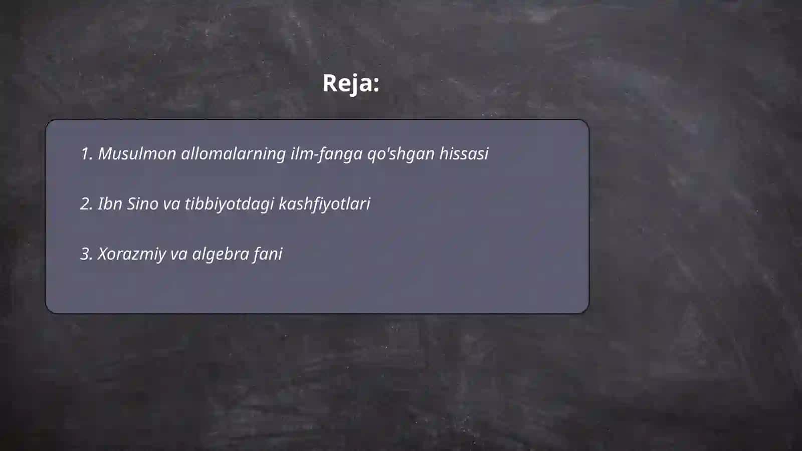 Olam va odam, din va ilm 2