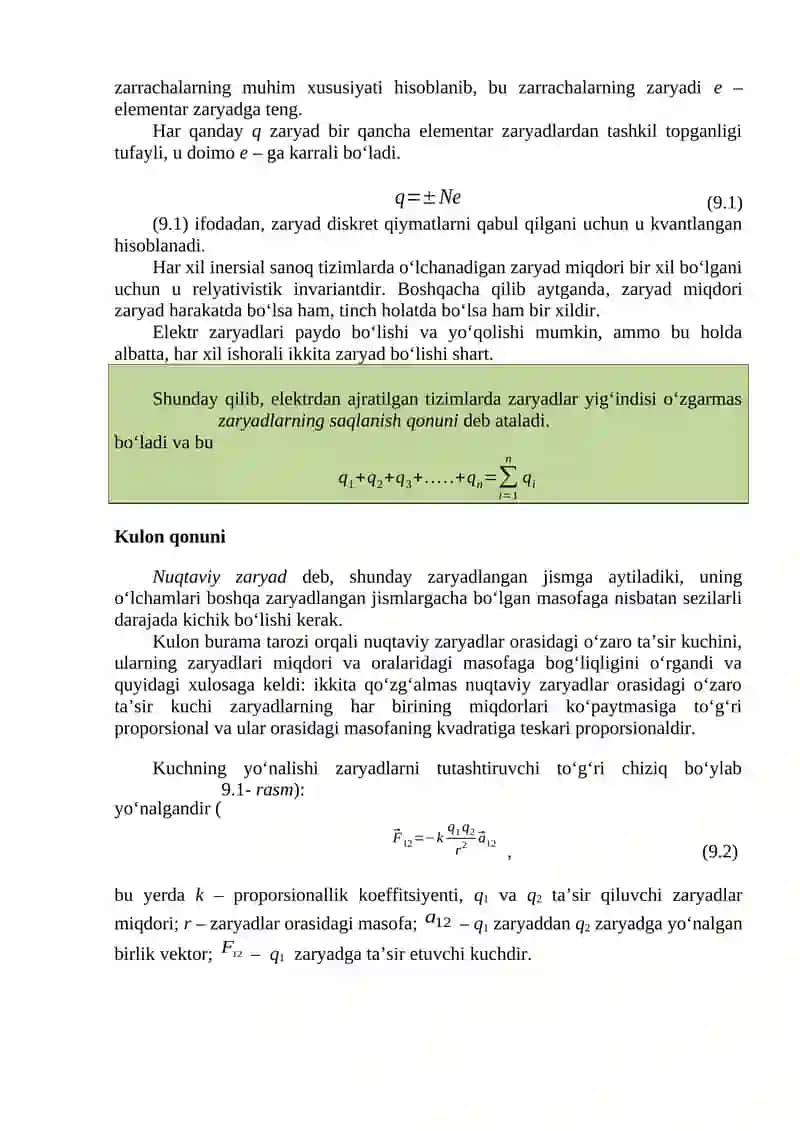 ELEKTR OʼZARO TAʼSIR 2