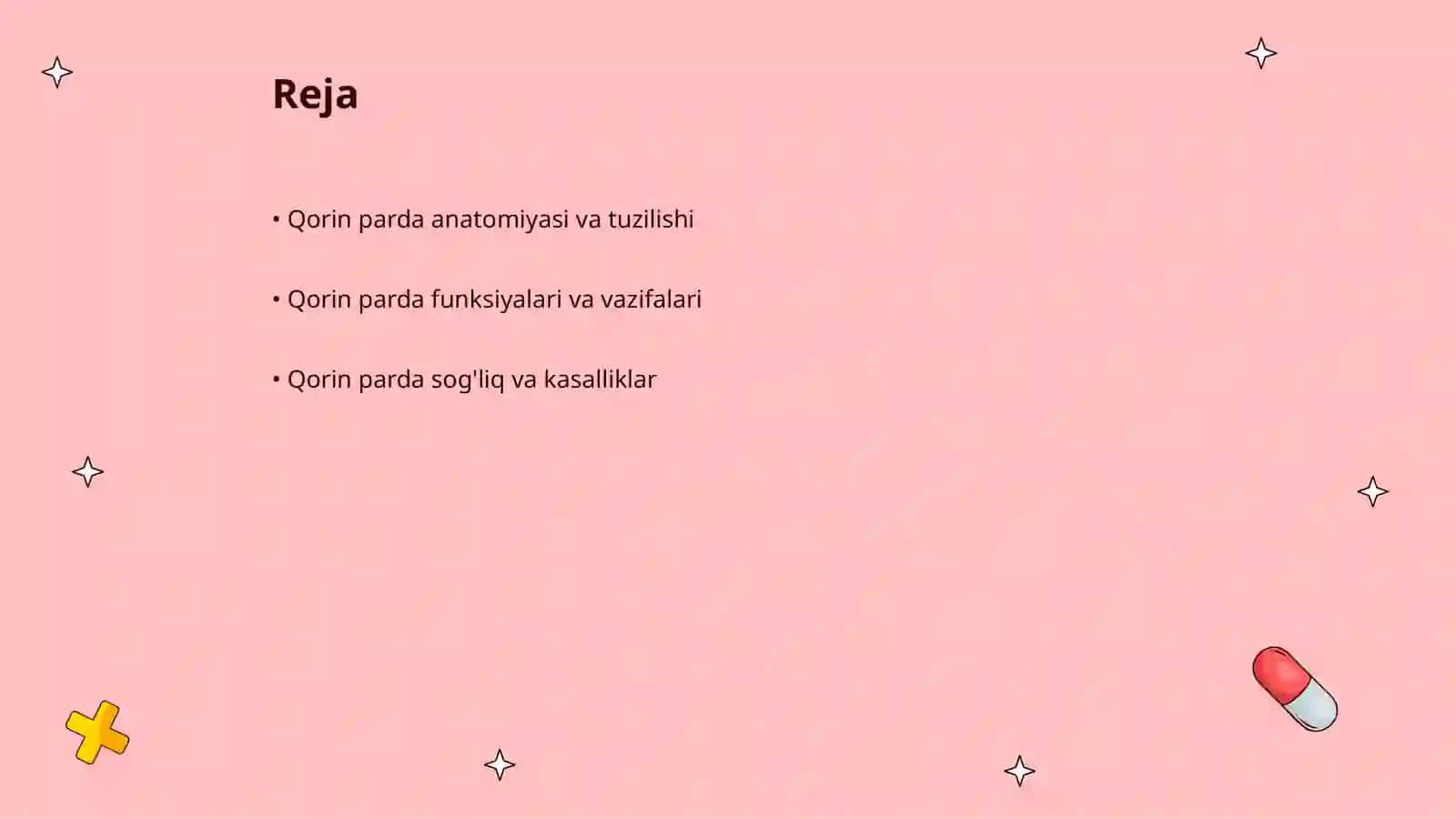 Qorin pardaning tuzulishi va uning munosabatlari 2