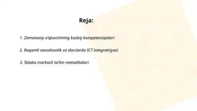 Zamonaviy oʻqtuvchi 2