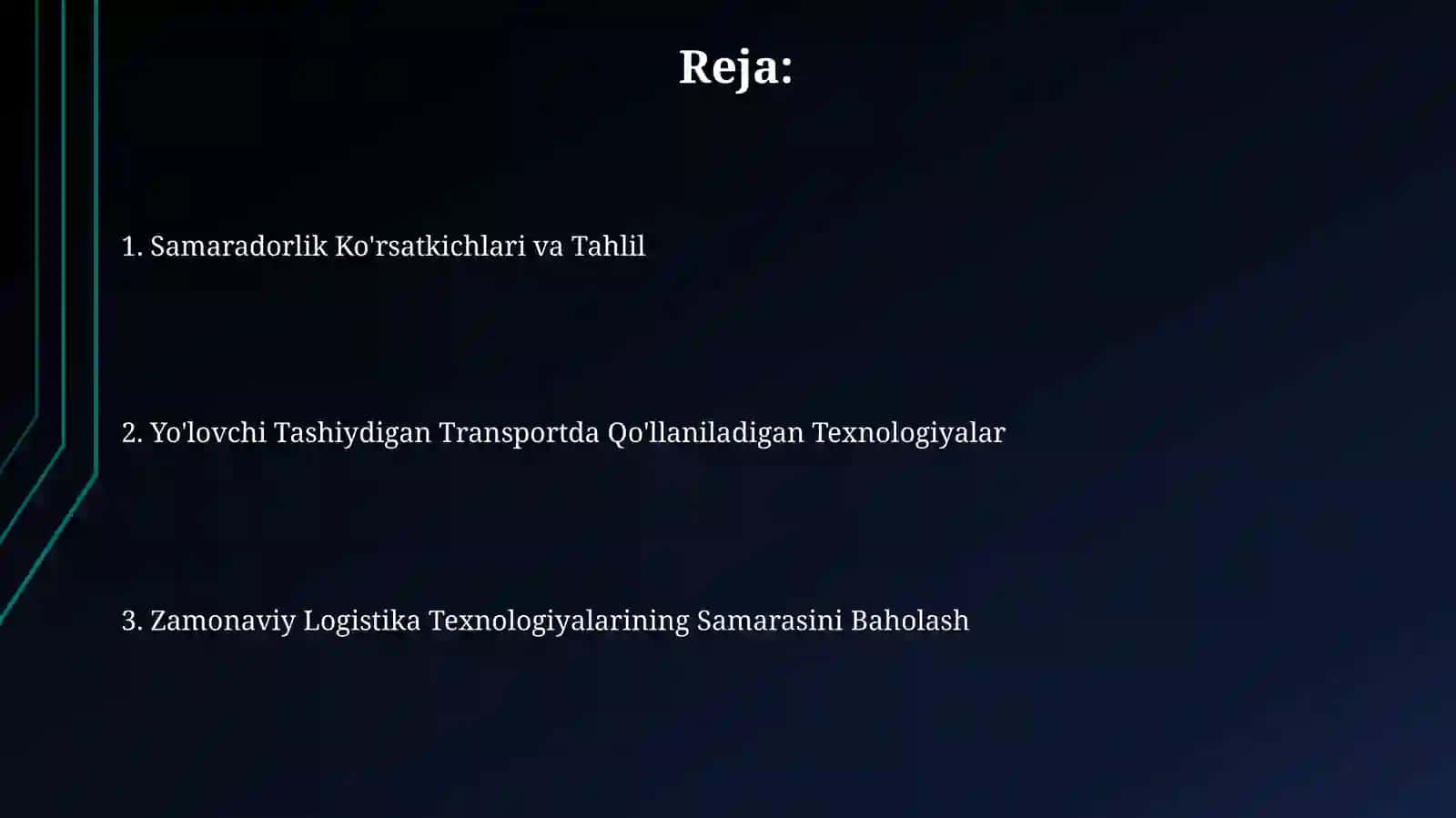 Zamonaviy Logistika Texnologiyalari 2