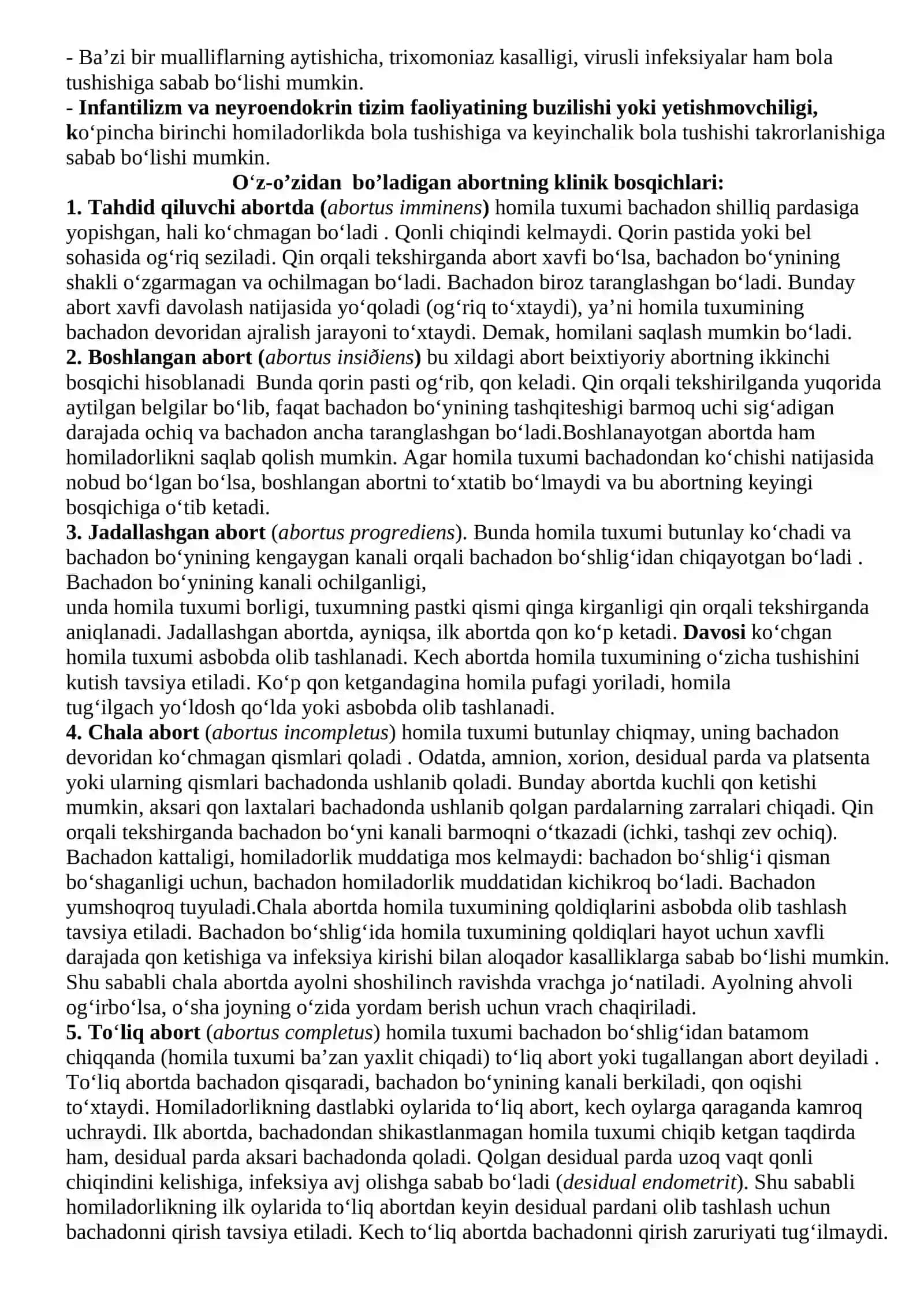 Akusher qon ketishlar 2