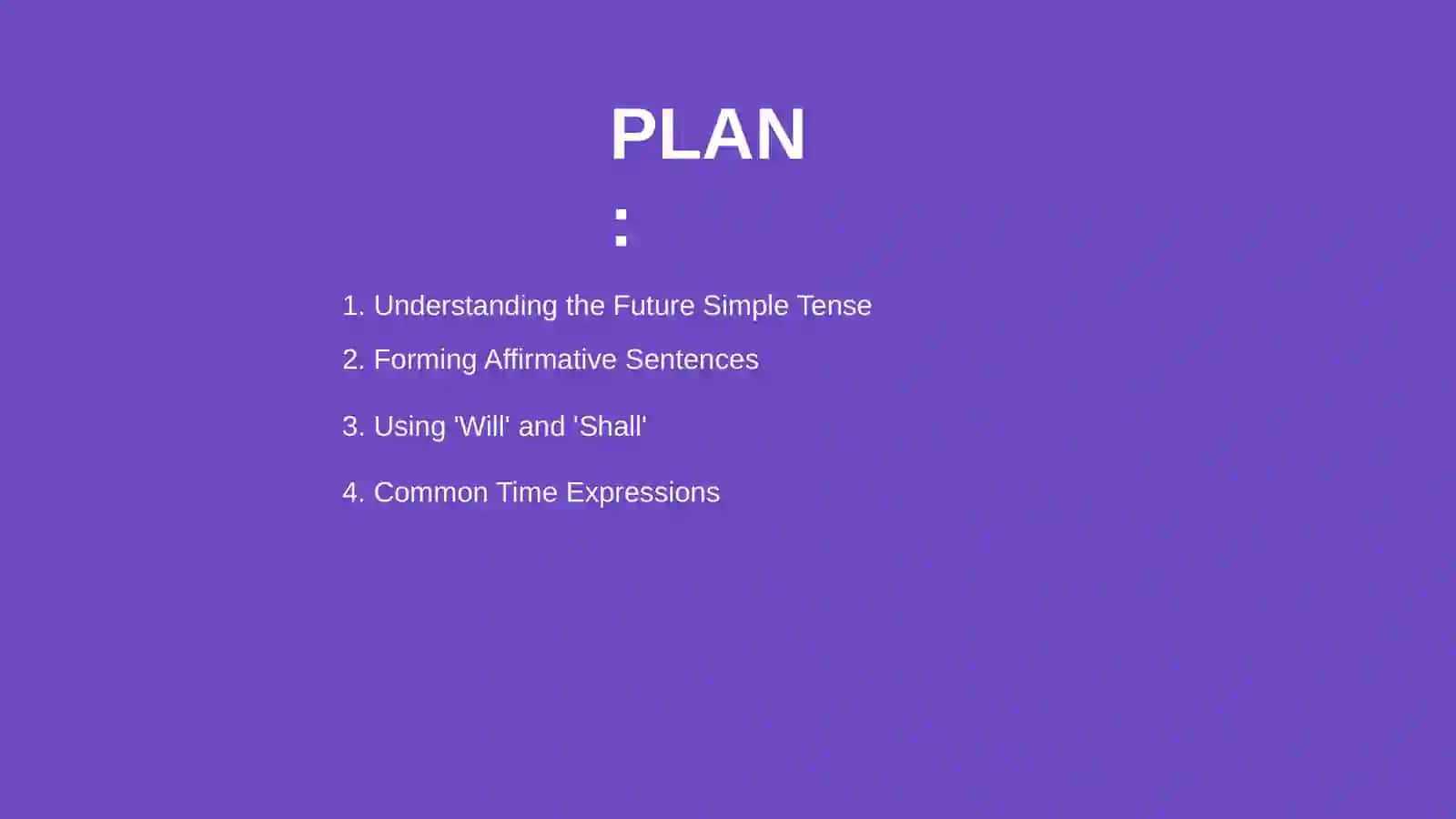 Future simple 2