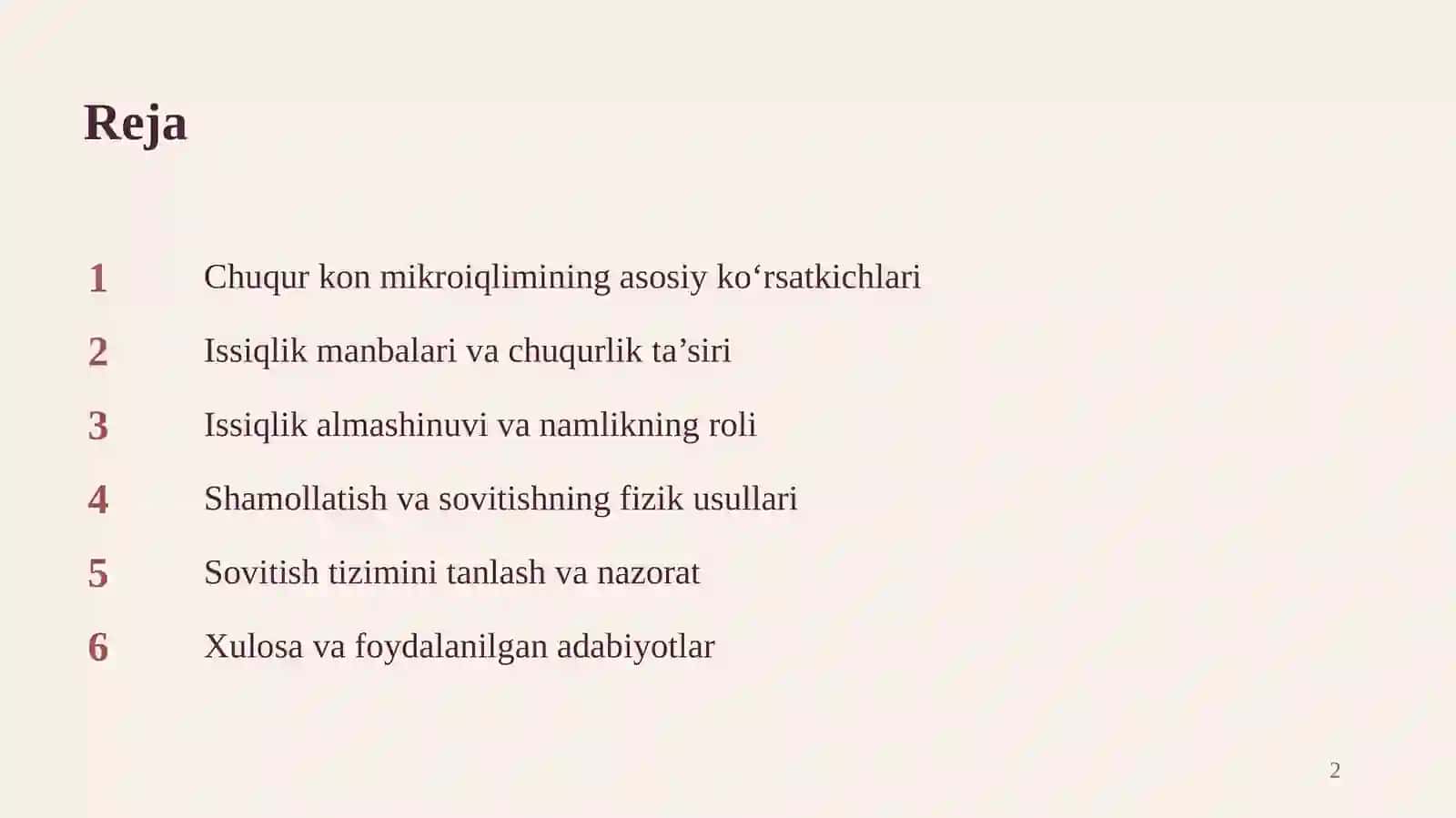 Chuqur konlarda mikroiqlim 2