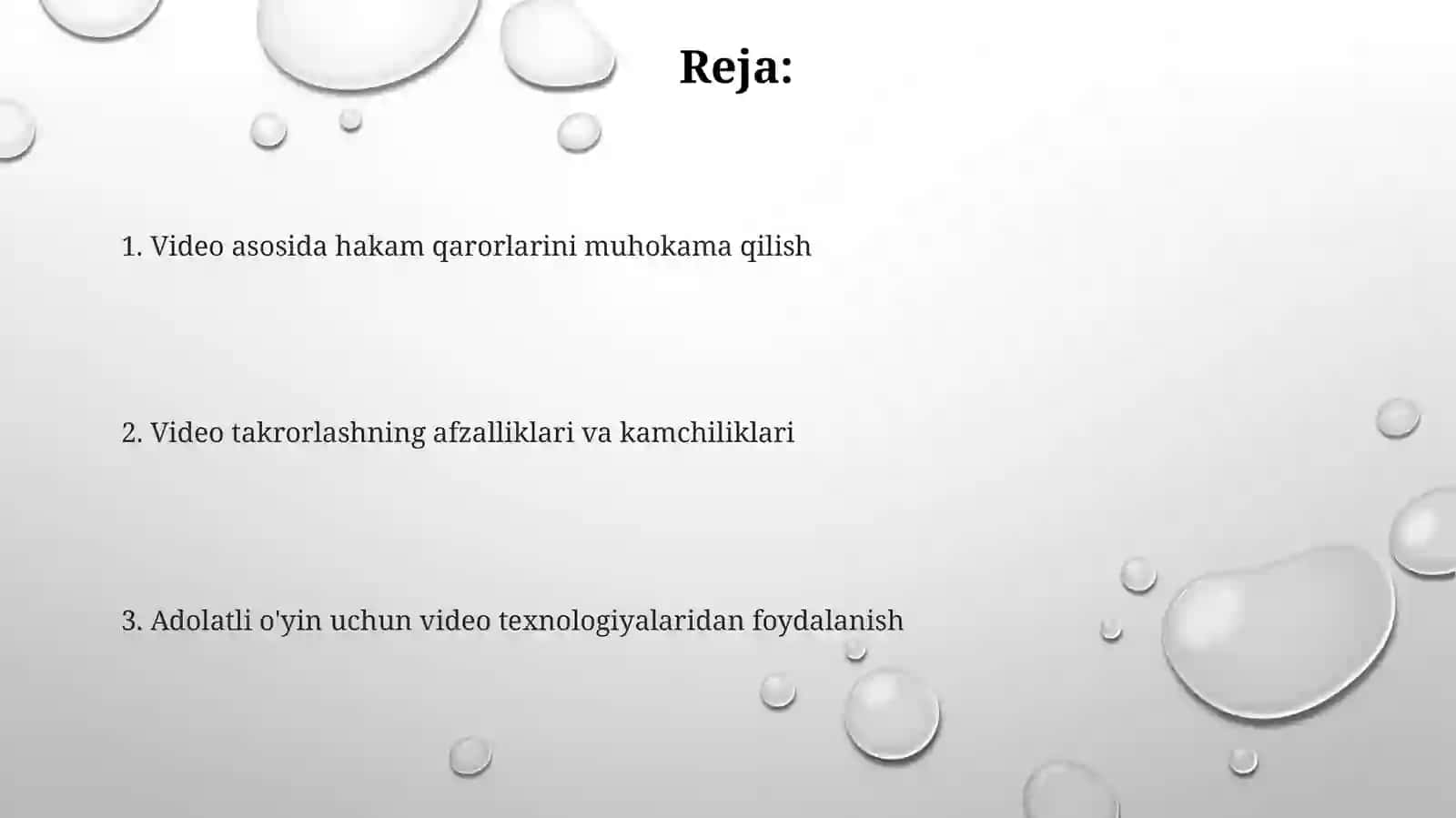 Video asosida hakamlik qarorlarini muhokama qilish 2