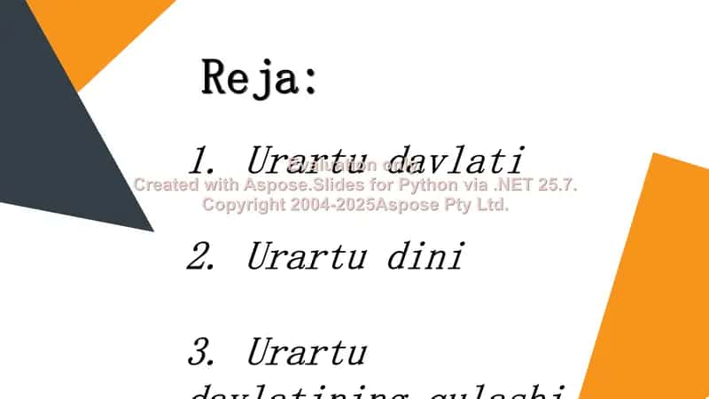 Urartu Davlati 2