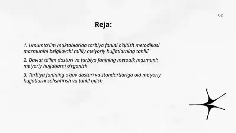 Tarbiya fanini oqitish metodikasi 2