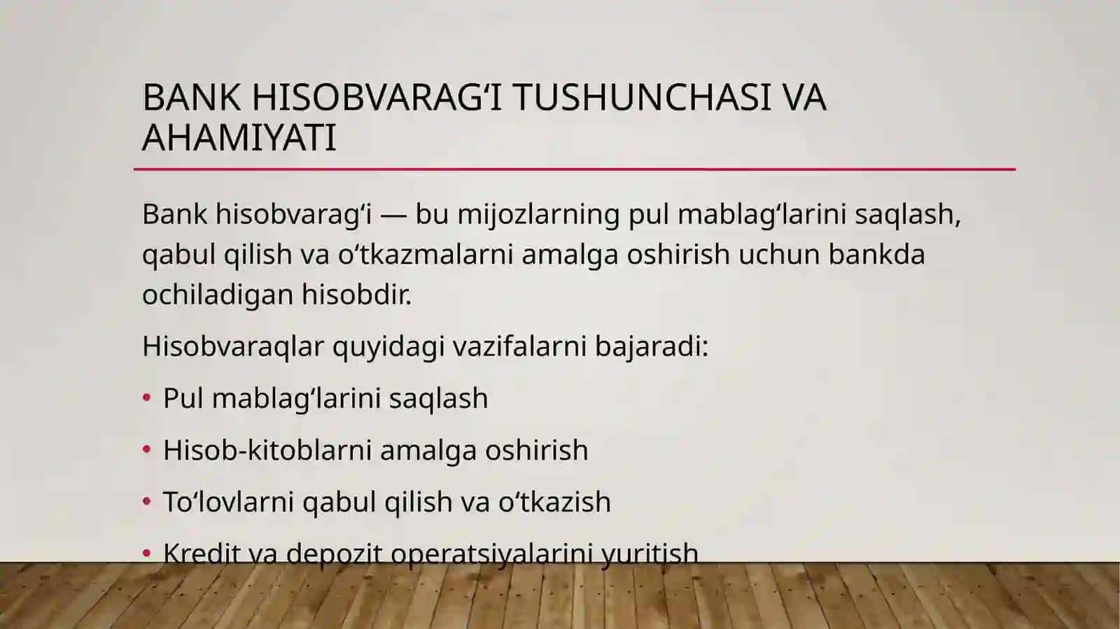 mijozlarga hisobvaraqa ochish,yopish va qayta rasmiylashtirish tartibi 2