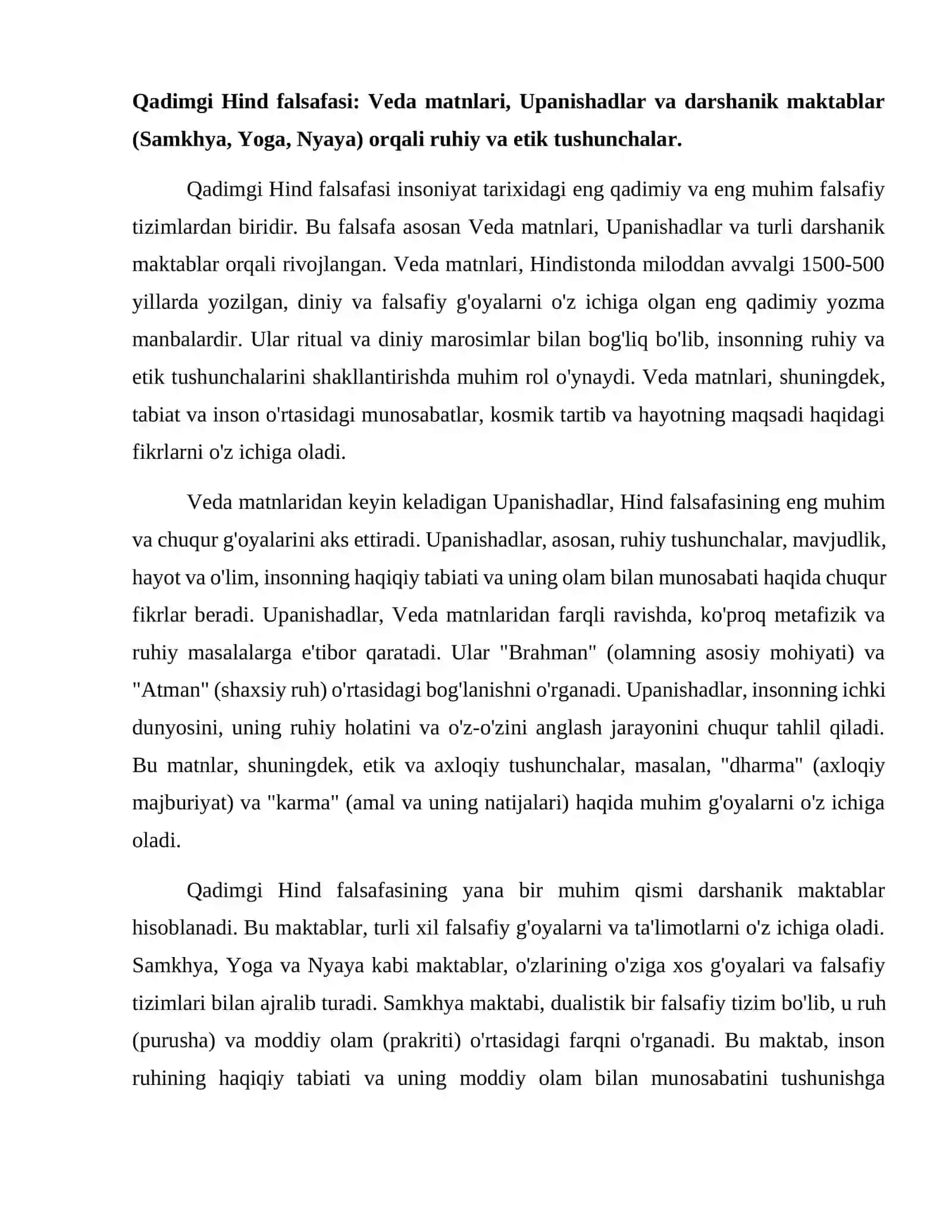 Qadimgi Hind va Xitoy falsafasi 2