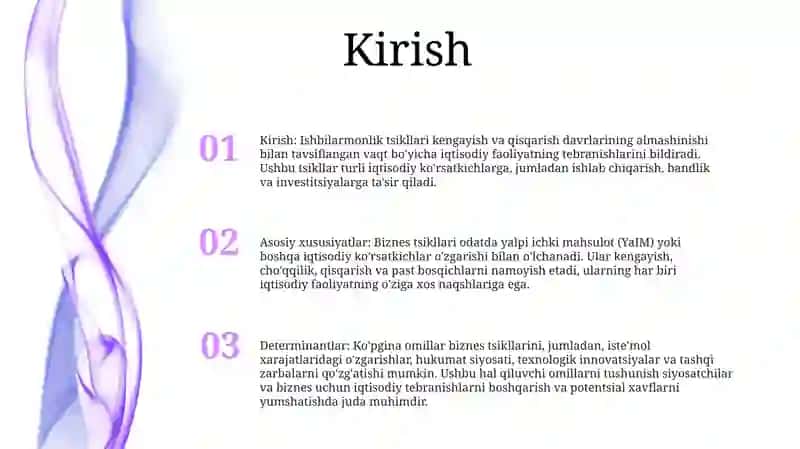Biznes Tsikllari 2