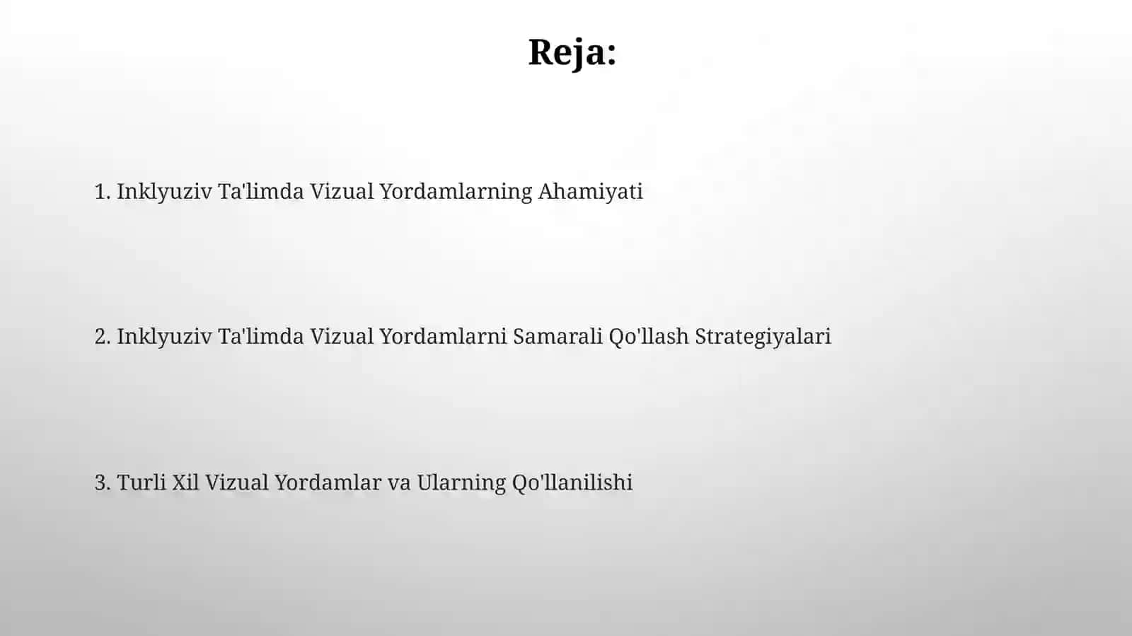 Inklyuziv ta'limda ko'rgazmali qurollar 2
