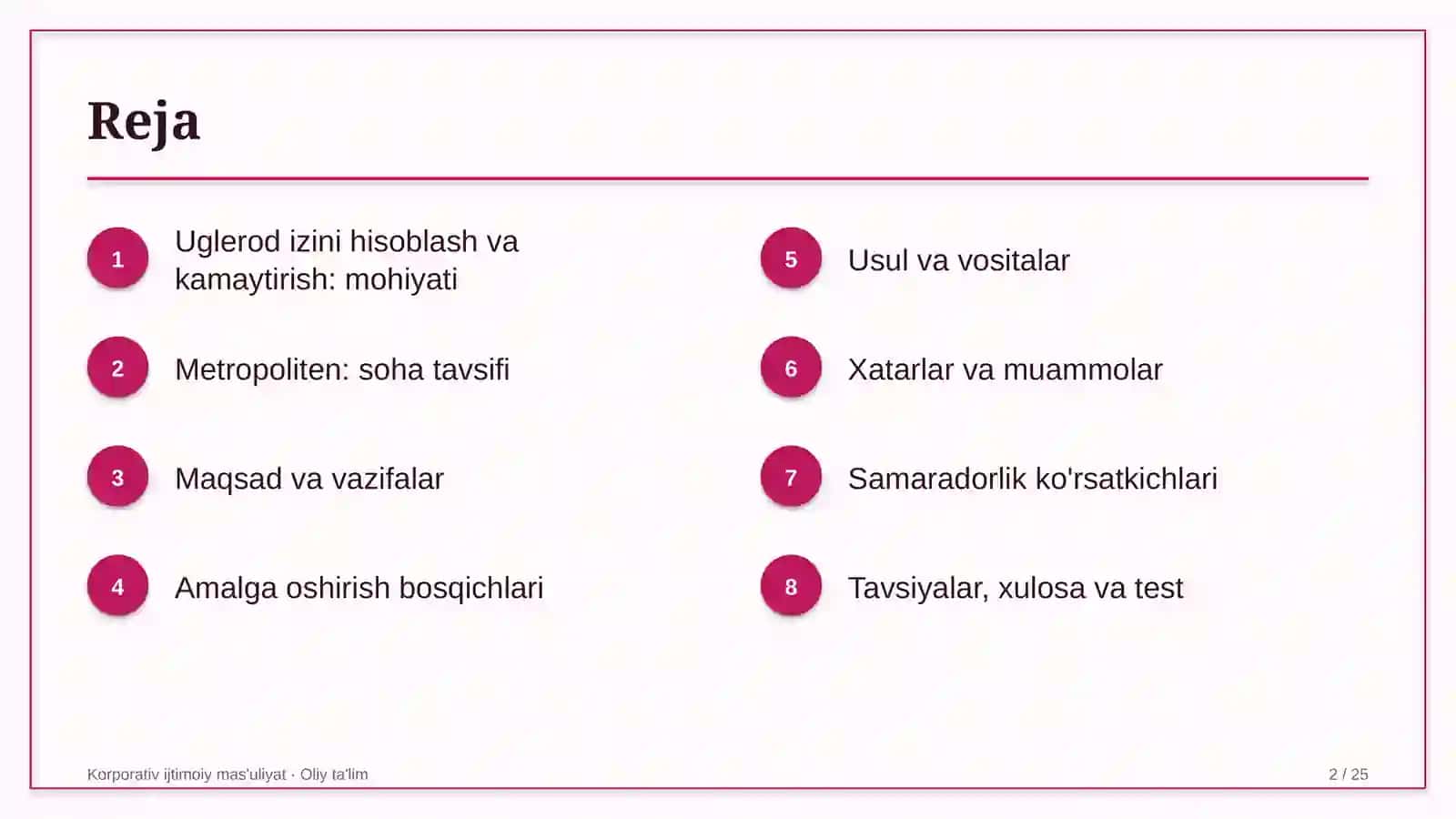 metropolitenda uglerod izini hisoblash va kamaytirish 1491 2