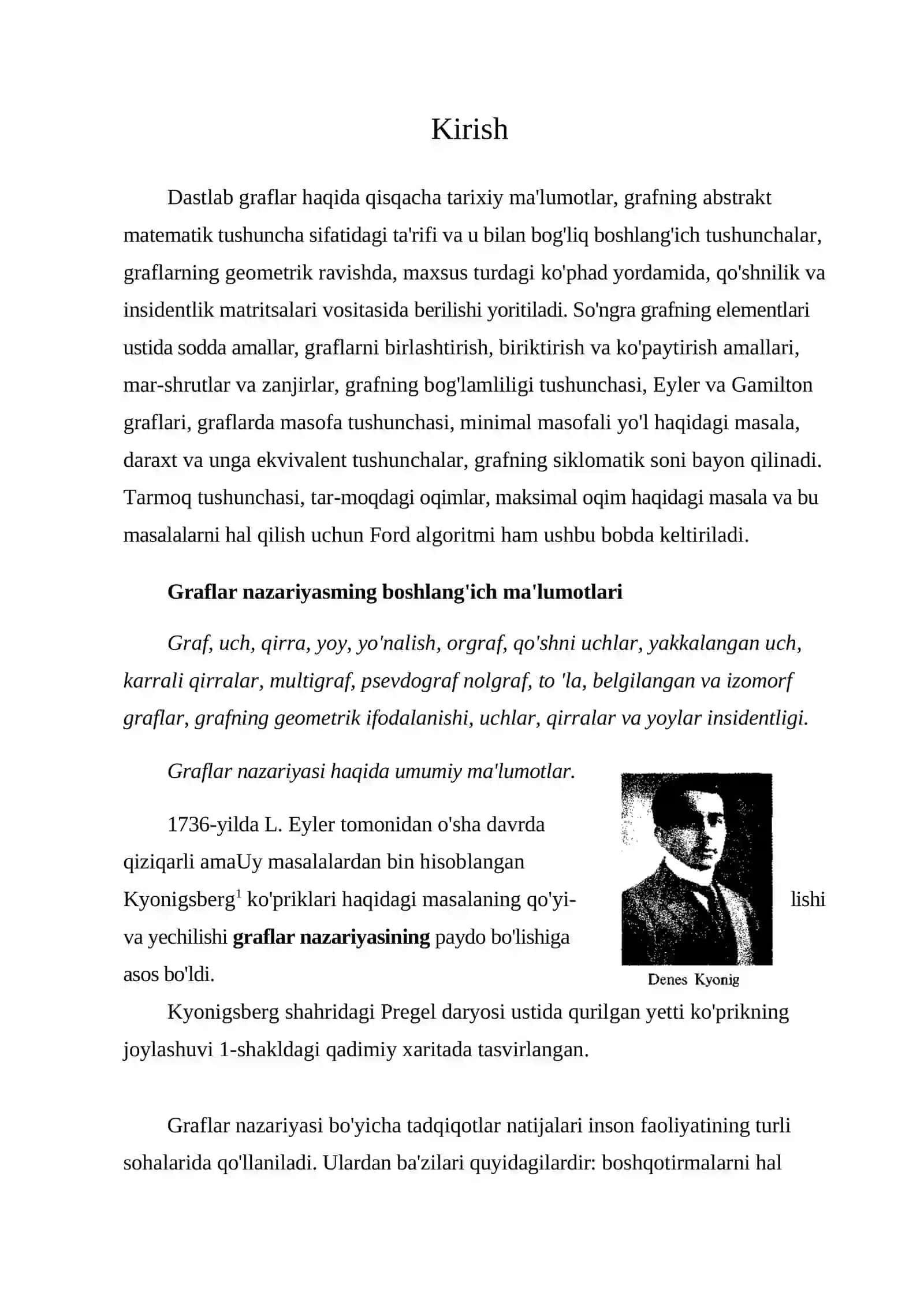 Graflar nazaryasining elementlari 2