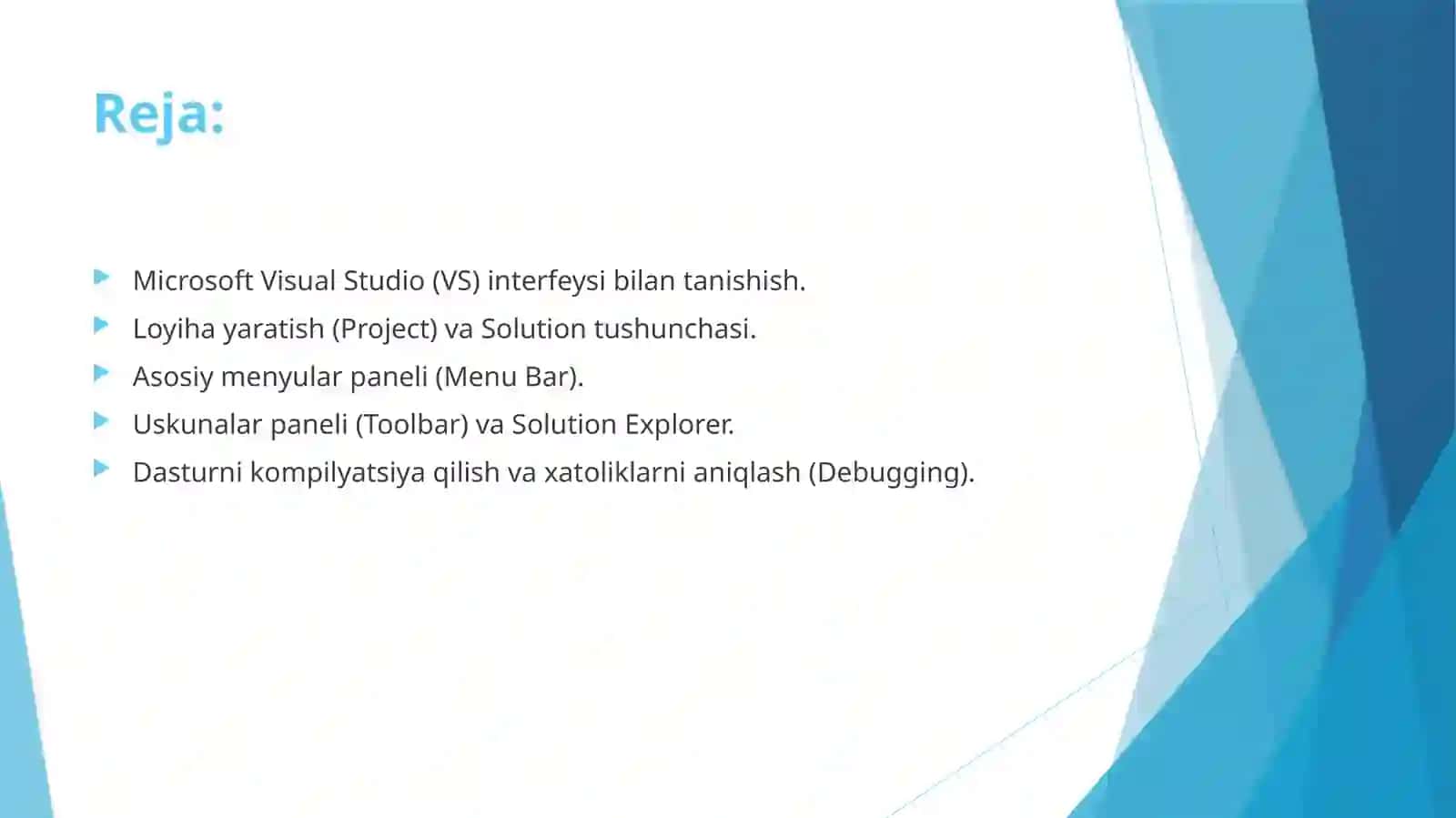 Visual Studio 2