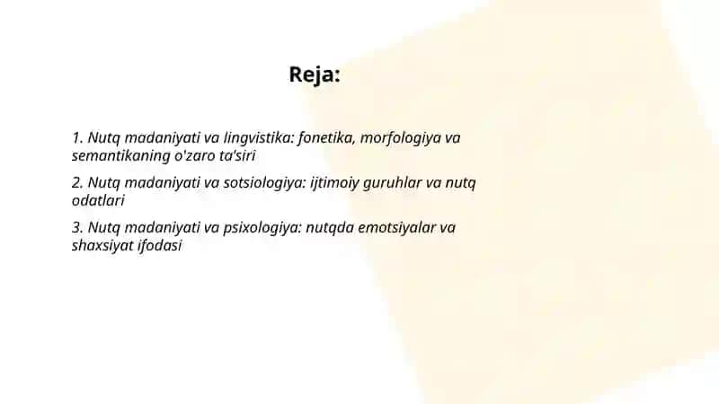 Nutq Madaniyati Fanining Boshqa Fanlar Bilan Òzaro Munosabati 2