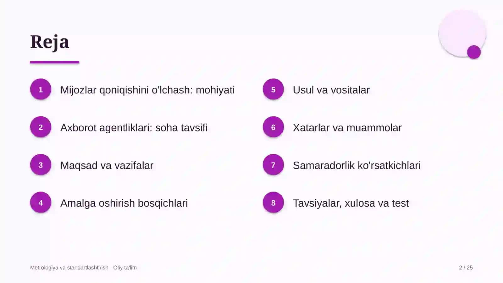 Axborot agentliklarida mijozlar qoniqishini o'lchash 2