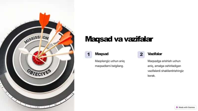 Sohaga oid ilmiy maqolaga tarqiz yozish 2