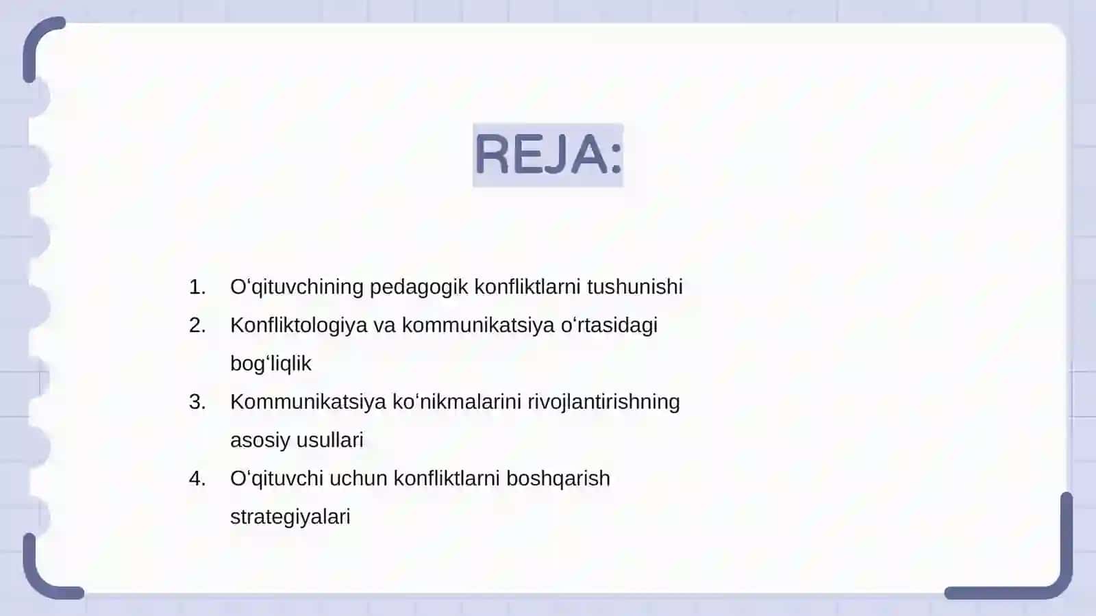 Oʻqituvchining pedagogik konflitologiya asosida kommunikatsiya koʻnikmalarini rivojlantirish 2