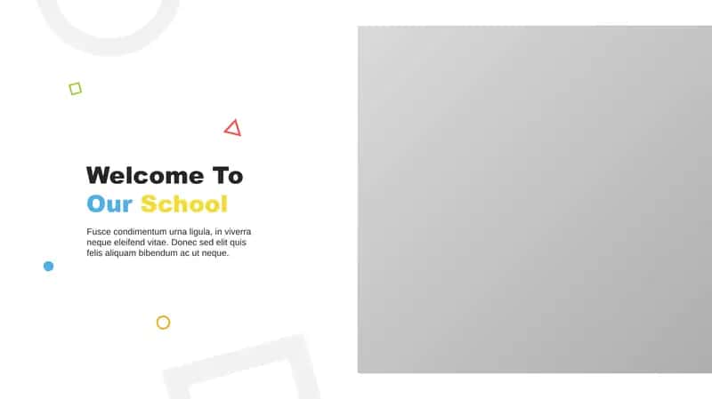 Preschool Education Presentation Template 2