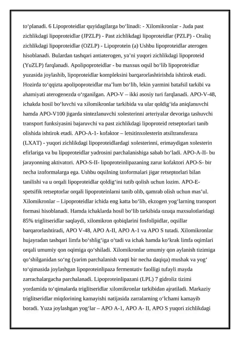 GIPOLIPIDEMIK DORI VOSITALARINING KLINIK FARMAKOLOGIYASI 2
