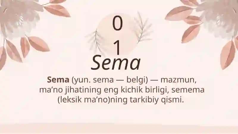 Sema va turlari 2