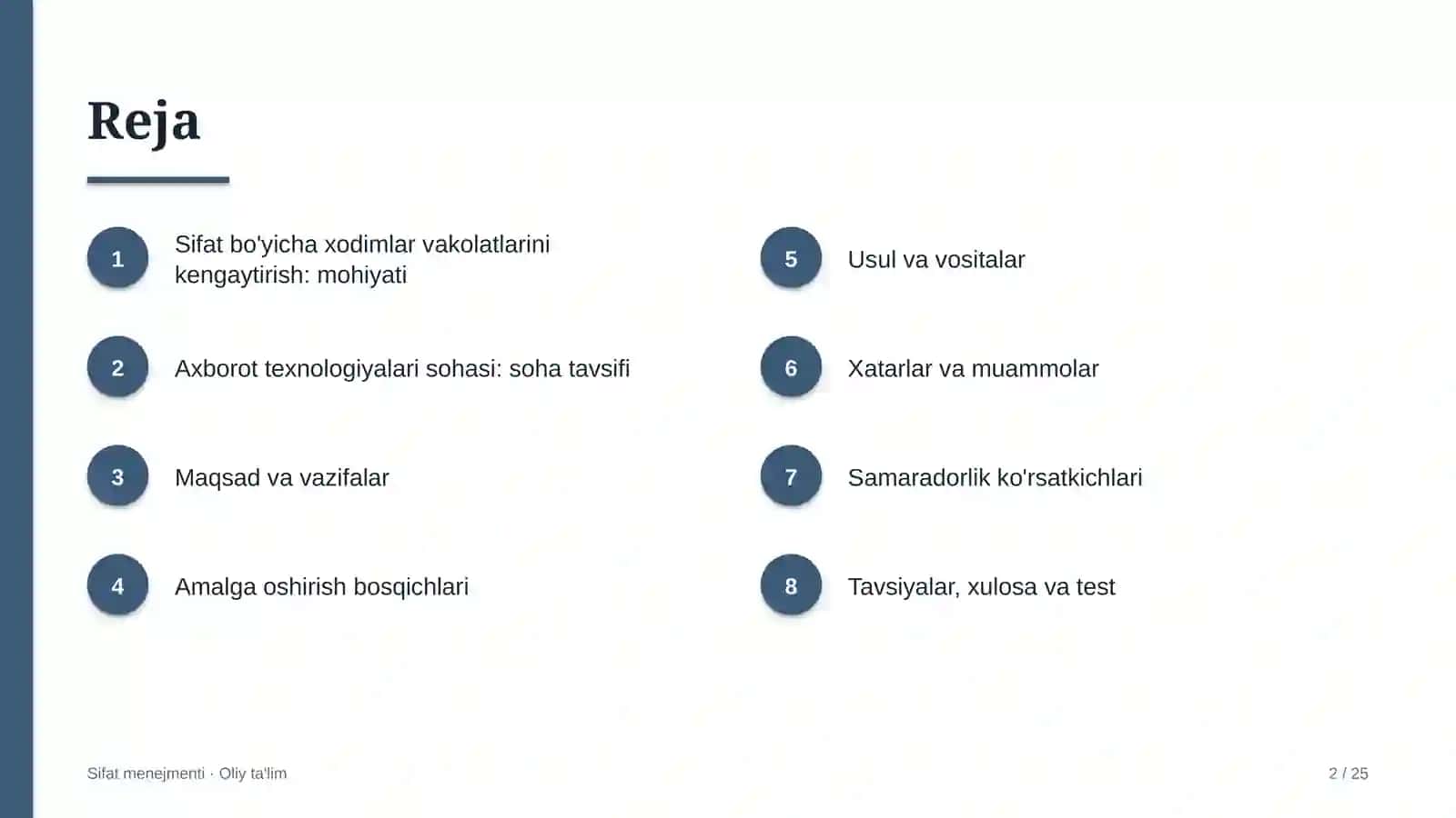 axborot texnologiyalari sohasida sifat bo'yicha xodimlar vakolatlarini kengaytirish 5282 2