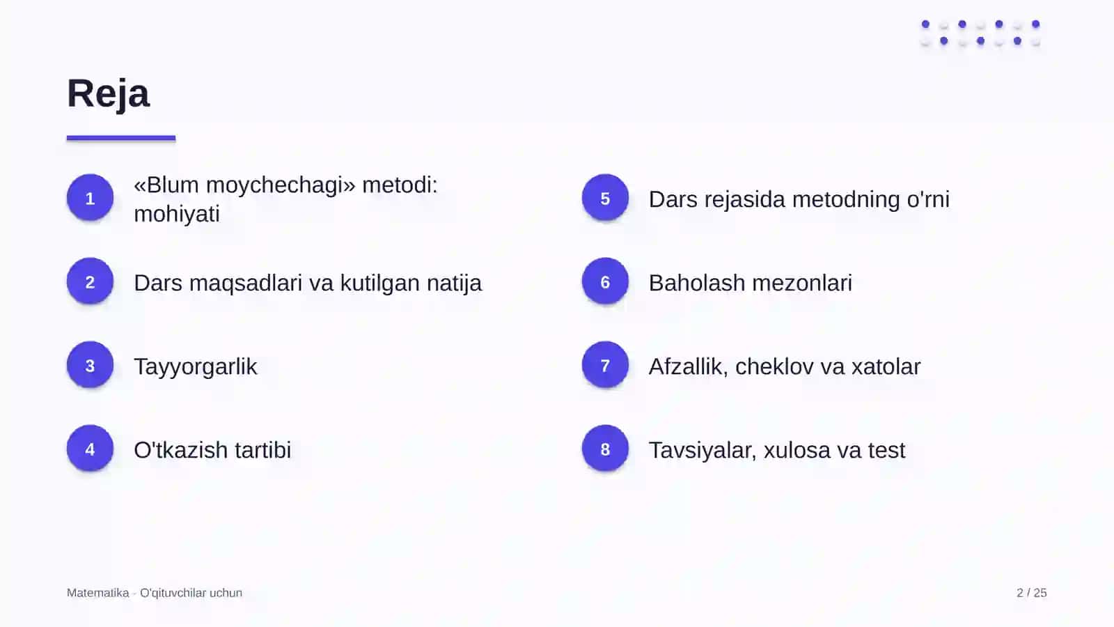 matematika darslarida blum moychechagi metodidan foydalanish 6912 2