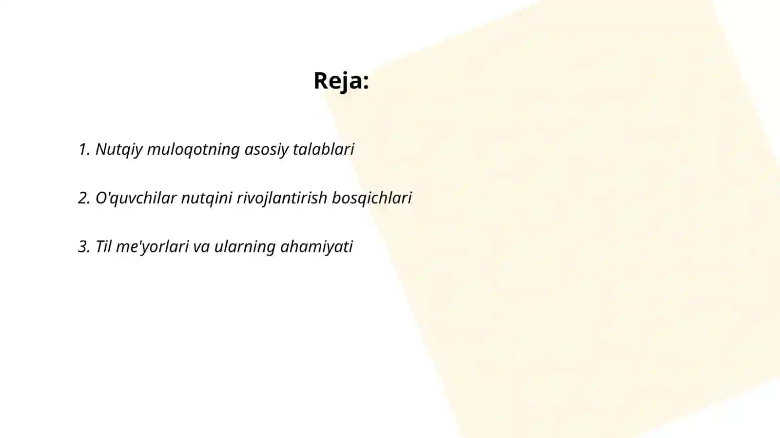 Nutqiy Muloqotning Asosiy Talablari 2