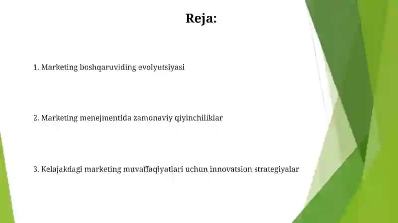Marketing Menejmenti 2