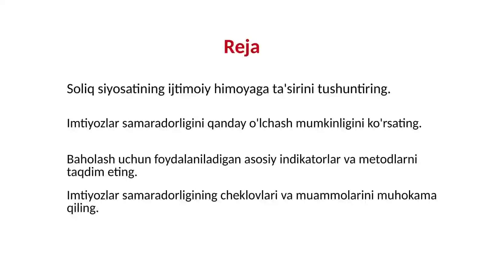 Soliq siyosati va ijtimoiy himoya 2