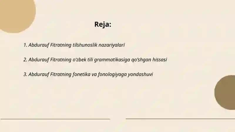 Abdurauf Fitratning tilshunoslikka qoshgan hissasi 2