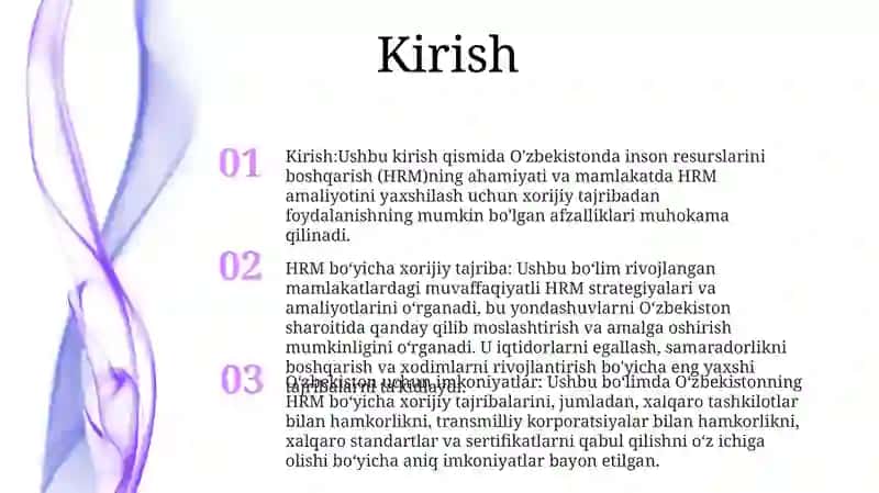 O'Zbekistonda Hr Menejmentning Horijiy Tajribalardan Foydalanish Imkoniyati 2