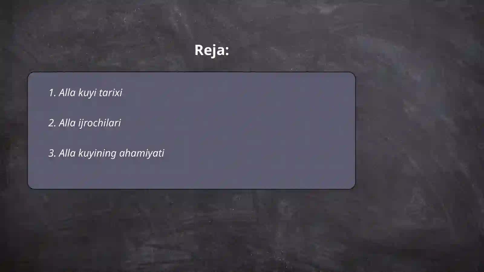 Alla kuyi tarixi 2