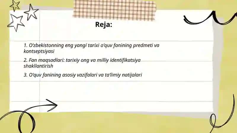 Ôzbekistonning eng yangi tarixi 2