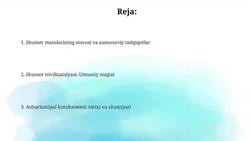 Ashurbanipal kutubxonasi 2
